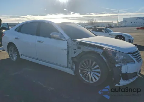 2014 Hyundai Equus Signature z USA, uszkodzony, nr VIN KMHGH4JH4EU081759